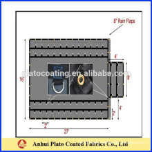 colorful customized 610GSM 1000D pvc coated lumber tarp